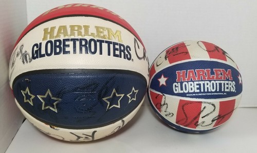 Harlem globetrotters signed - globetrotters,