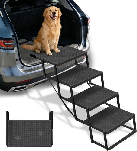 Portable step dog ramp - dog,
