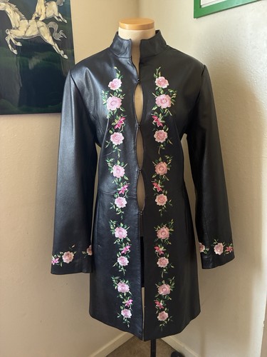 Clifford wills leather coat - clifford,