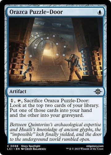 Orazca puzzle door mtg - mtg, nm
