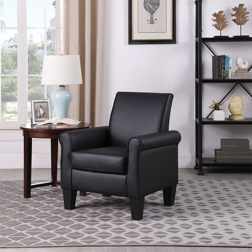 Modern faux leather accent - leather,