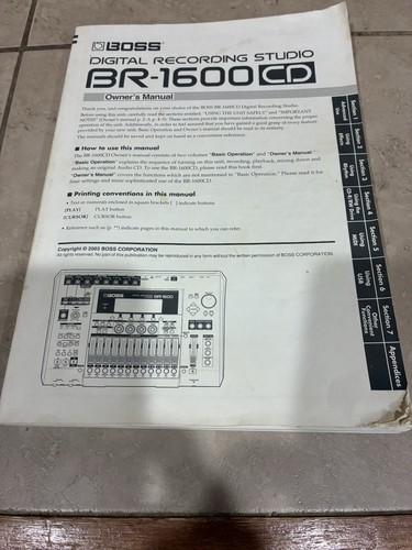 Boss 1600 digital - br-1600,