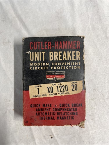 Cutler hammer xo120 amp - cutler-hammer,