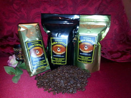100 hawaiian kona coffee - 100%,
