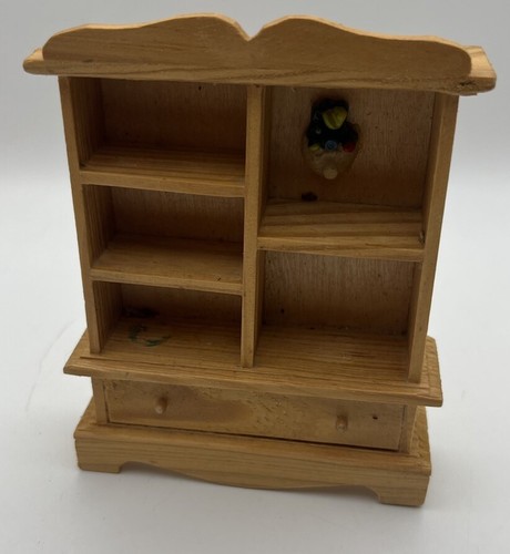 Minature dolls house - house, oak
