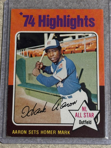 1975 topps hank aaron - 1975,