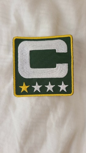 Captain star nfl patch from - nfl,