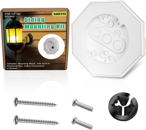 Vinyl siding mounting - mounting, blocks