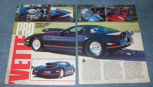 1986 chevy corvette vintage - corvette,