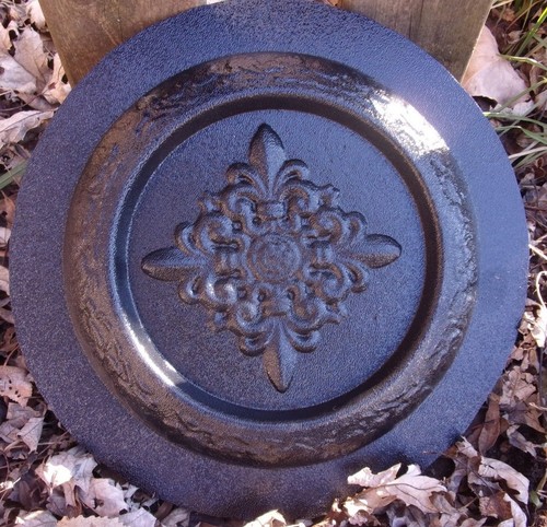 Fleur mini birdbath mold - , bird