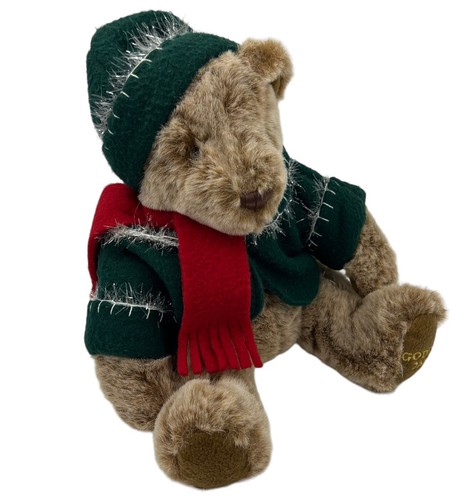 Holiday teddy bear vintage - holiday,