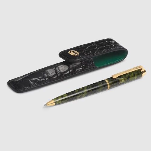 Gucci pen with black exotic - pen,