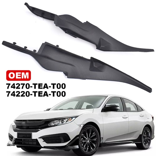 Black front windshield - 2x,