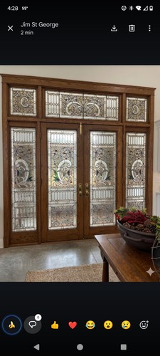 Antique leaded stained - antique,