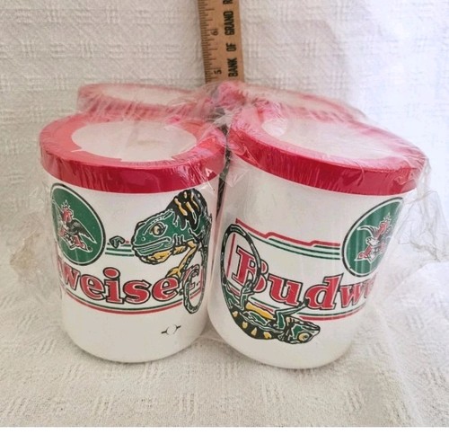 Vtg budweiser beer styrofoam - budweiser,