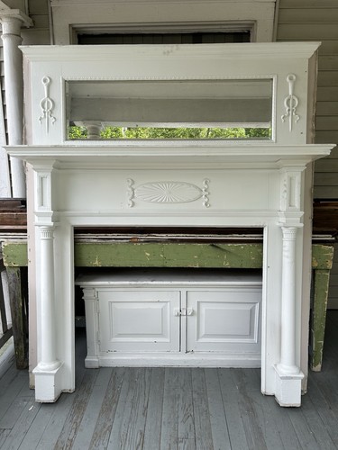 Fireplace mantle - fireplace,