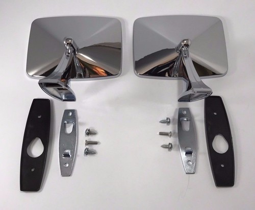 Pair rear view mirrors - rear, for