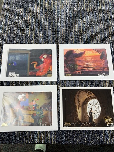 Disney small lithographs - disney,