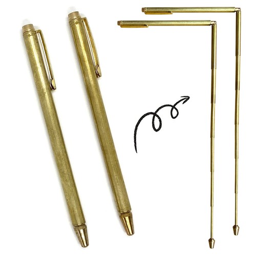 2pcs copper dowsing rods - 2pcs,