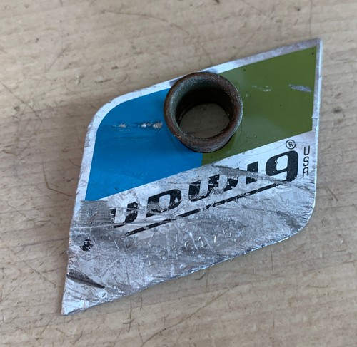 Ludwig blue olive badge - ludwig,