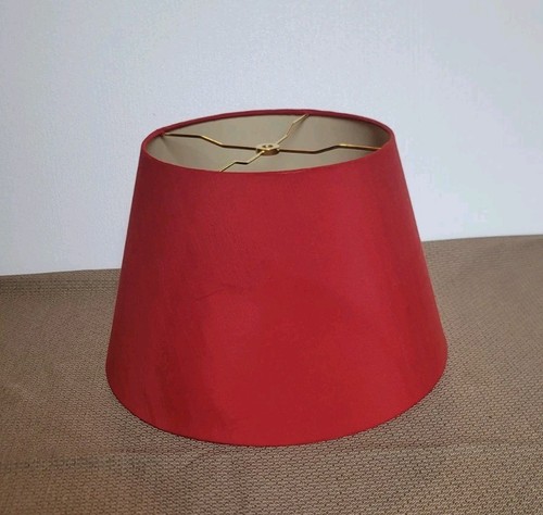 Vintage red lamp - red, ~