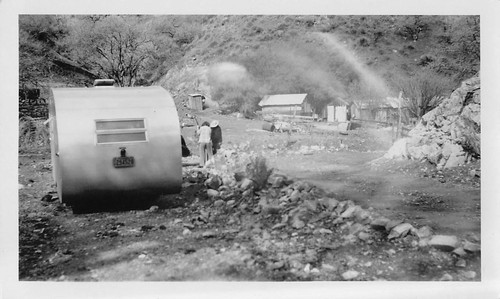 Vintage teardrop travel - vintage,