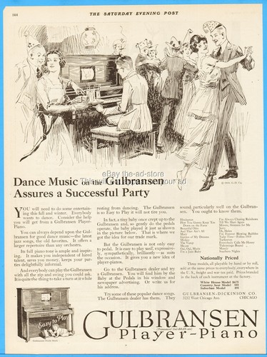 1919 gulbransen dickinson - gulbransen,