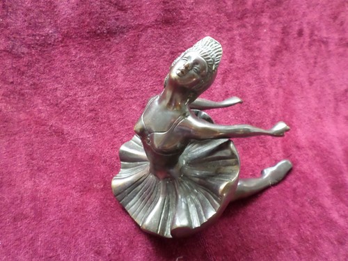 Dancing ballerina bronze - dancing,