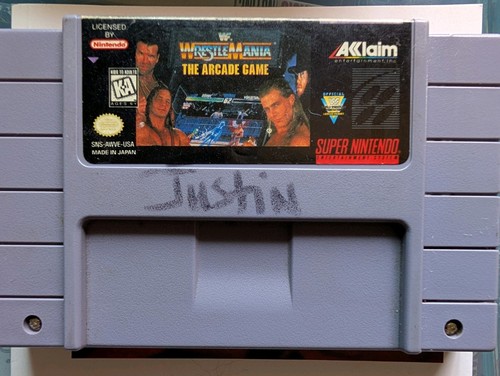 Wwf wrestlemania arcade game - wwf,