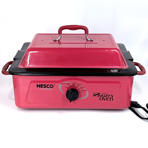 Nesco roaster oven red - 5,