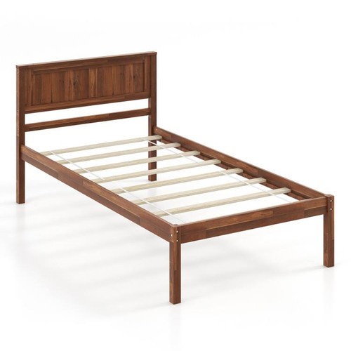 Twin size retro wood platform - retro,