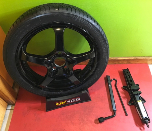 Spare tire with jack kit - spare,