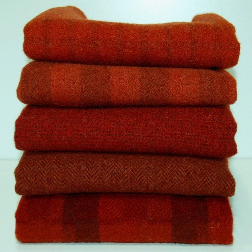 Hand dyed rug - hand, wool