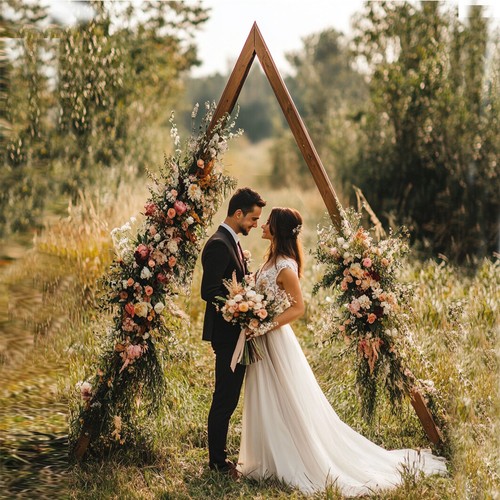 Thicken wood wedding - 10'x5.6',