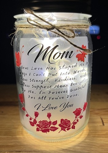 Mason jar night light - mason,