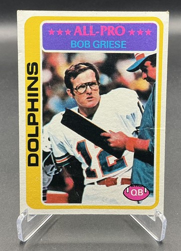 1978 topps bob griese - topps, #120