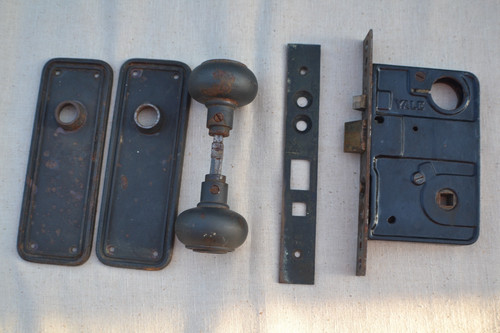 Antique vintage yale mortise - vintage,