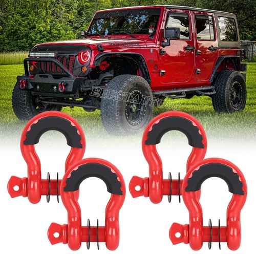 4pcs off road tow hooks - off,