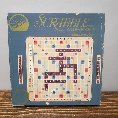 Scrabble deluxe edition - deluxe,