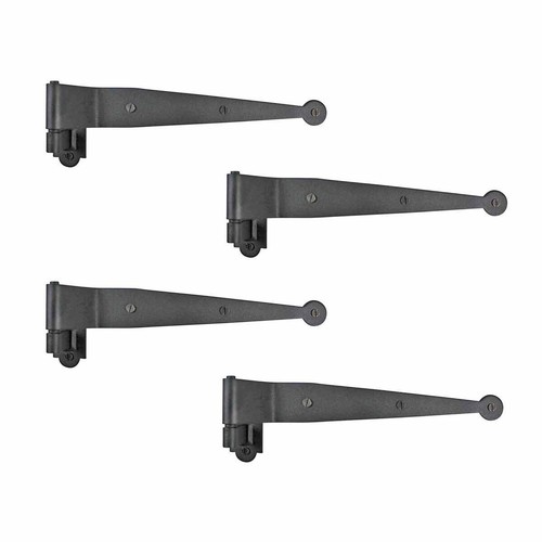 Black offset strap lift - black, off