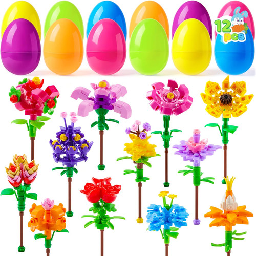 Pcs easter flower building - 12,