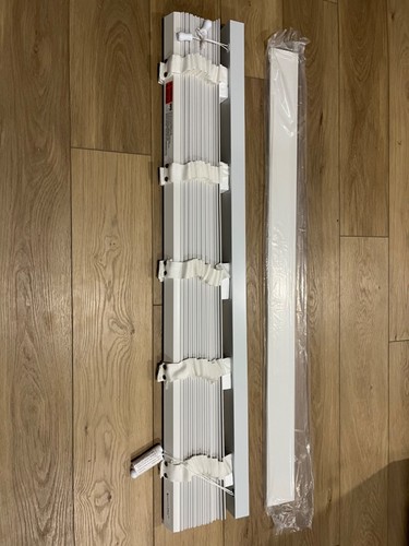 Inch faux wood blinds white - inch,