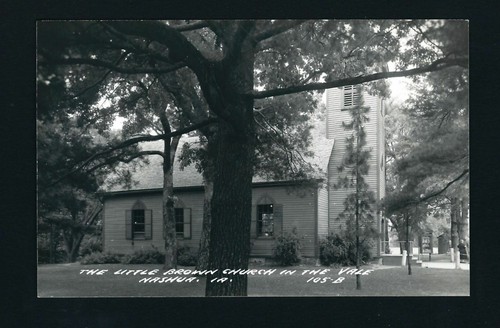 Nashua iowa c1940s rppc - nashua, ia