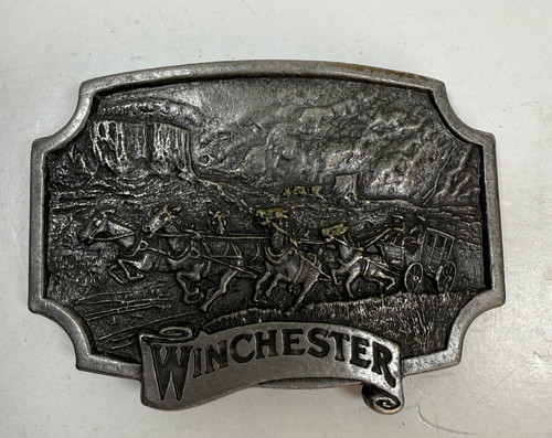 Winchester belt buckle - winchester,