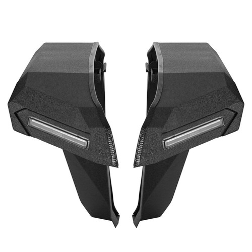 Pair steel front fender - pair, flares
