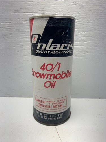 Vintage polaris snowmobile oil - snowmobile,
