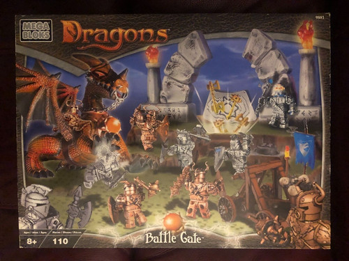Mega bloks dragons 9881 battle - bloks,