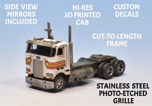 Scale peterbilt 362 coe - n,