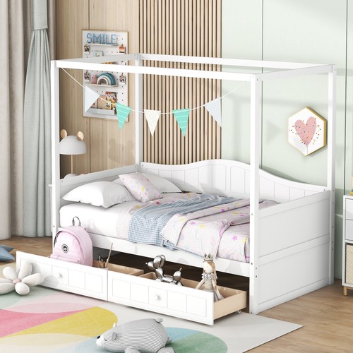 Twin size canopy day bed - twin,