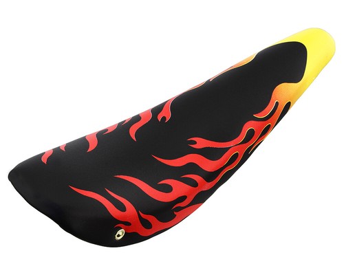 Bicycle banana seat red yellow - banana, red/yellow